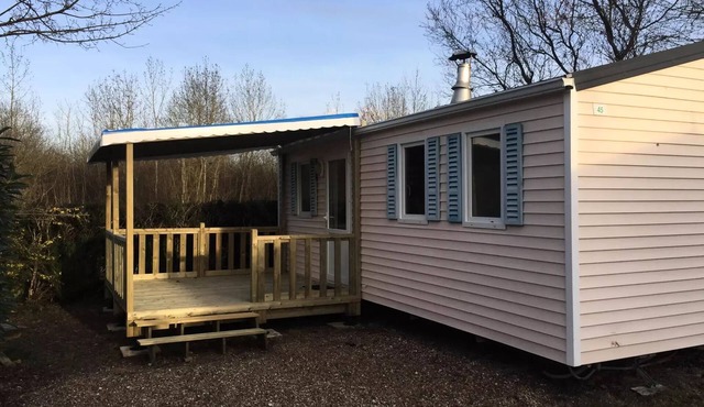 Flower Camping Les Granges * - Mobile home Comfort 30m2 (2 bedrooms) + covered terrace 4 people