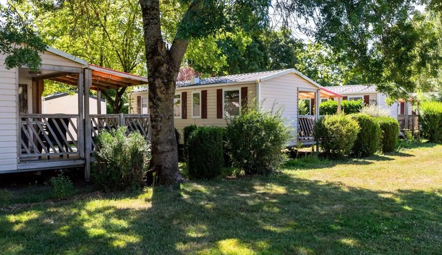 Flower Camping Les Granges * - Mobil-Home Loggia Comfort 32 m2 (2 bedrooms) + covered terrace 5 people