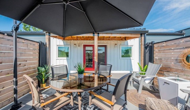 FLX Solar Powered Village/Tunnel to Seneca Lake!