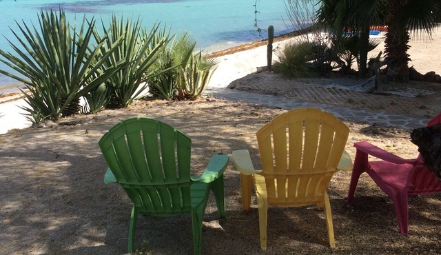 Fly to Loreto, Beach front 4 bdr, 3 king suites! Coyote Beach, Concepcion Bay