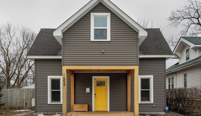 Follow the Yellow Front Door to a welcoming home close to everything.