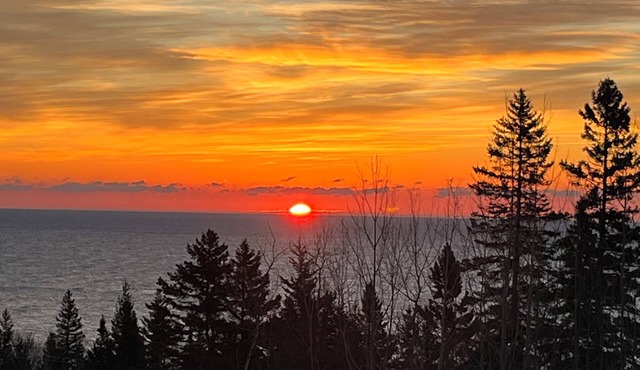 Forest Bathing. Lake Superior Views. Charming 1 bedroom apartment/suite.