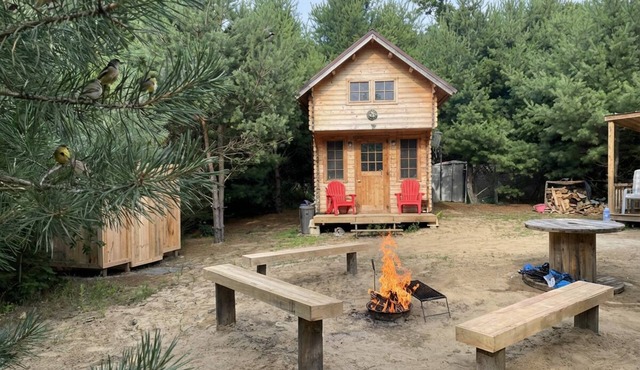 Forest Bunkie | Gazebo + Outdoor Shower + Wifi