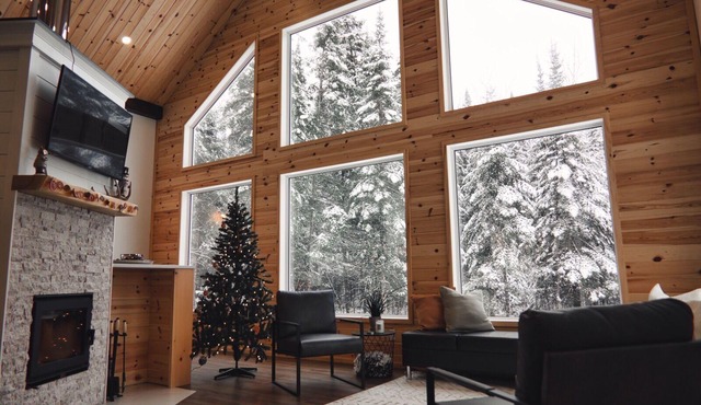 Forest Cabin Getaway! Sleeps 8, Hot Tub, Fireplace