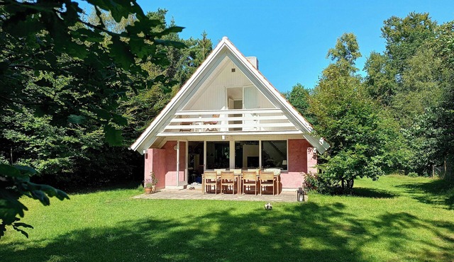Forest house by Tisvilde Hegn on natural plot