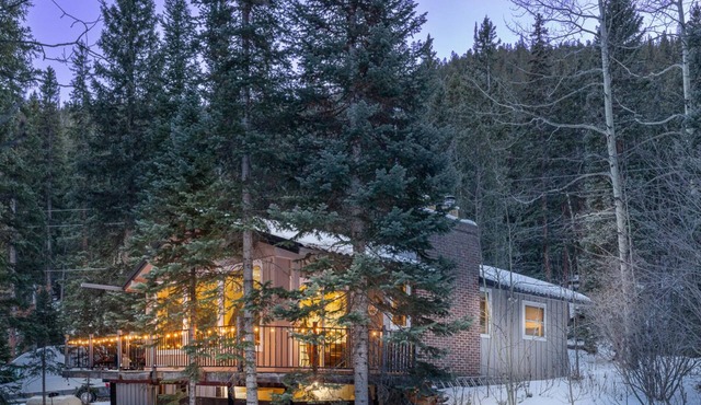 Forest-Nestled Creekfront Cabin, Fireplace & Sauna