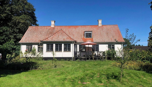 Forest ranger's house with sea view in Kalvehave