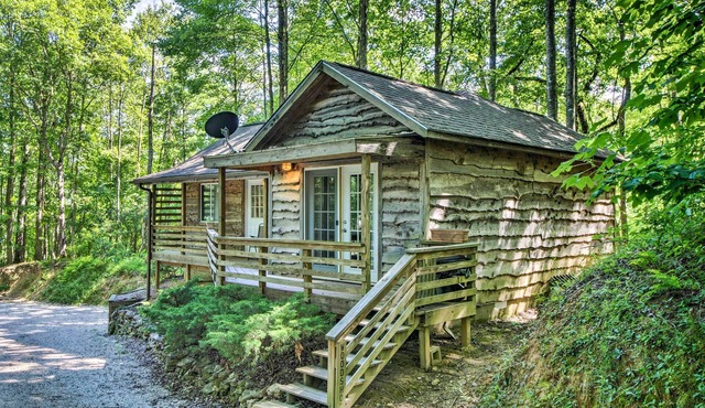Forest Views! ‘The Woodshop’ Robbinsville Cabin