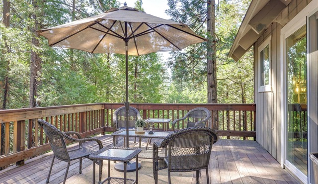 Forested Cold Springs Cabin w/Wood-burning Stove!
