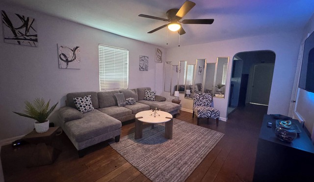 Forget your worries in this spacious, serene 1-bedroom unit with lots of charm.