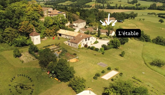 Former cowshed on a magnificent 15-hectare estate