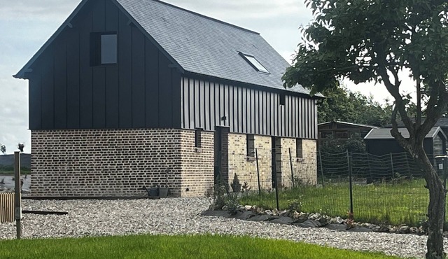 Former farm building converted into 2025 15 km from Le Havre, 10 km from Etretat