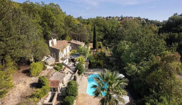 Former monastery with pool near Grasse