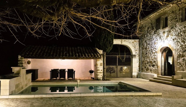 Former royal hunting lodge 5* - Calm, nature, swimming pool & charm in Ardèche