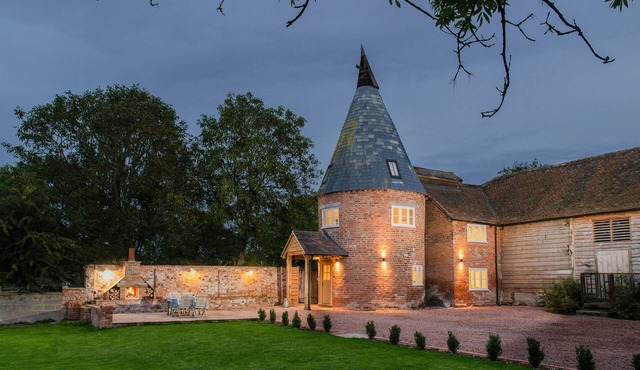 Formerly a working kiln, The Hop Kiln has been beautifully renovated