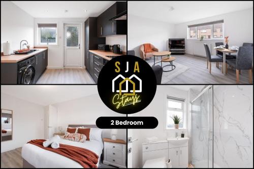 Forrest Road Stay - SJA Stays - Modern 2 Bed Apartment