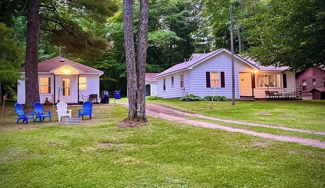 Forrest's Cabin and Vivian's Cabin - Two Cabins with Private Lakefront and Dock!