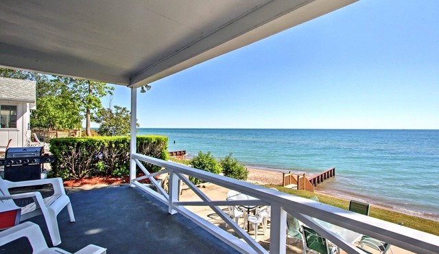 Fort Gratiot Lake House on Lake Huron w/Patio & Deck!