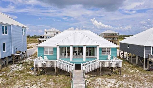 Fort Morgan 4 bedroom 4 bath beachfront house with stunning views by Prickett Properties