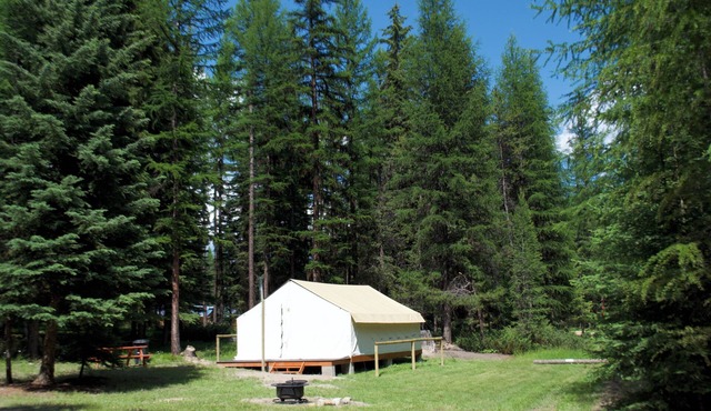 Fortine Creek Campground - Glamping Tent
