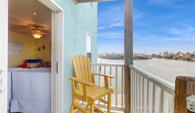 Fortuna Bay Canalside Condo | Water-View Balcony & Dock | Minutes to Beach