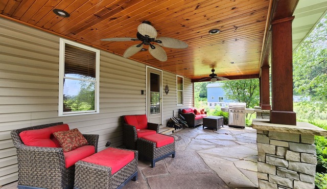 Forty Acre Retreat. Wooded trail. Shooting range.