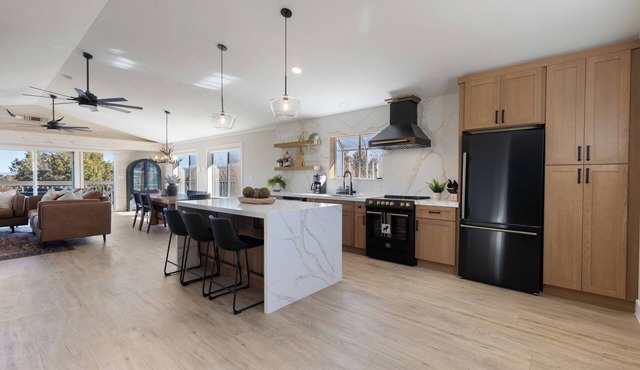 Four Bears Cabin, 2025 remodel. Rustic & Modern.