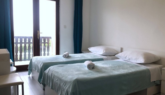 Four-bedroom apartment with terrace and sea view Mrljane (Pašman) (A-20850-d)