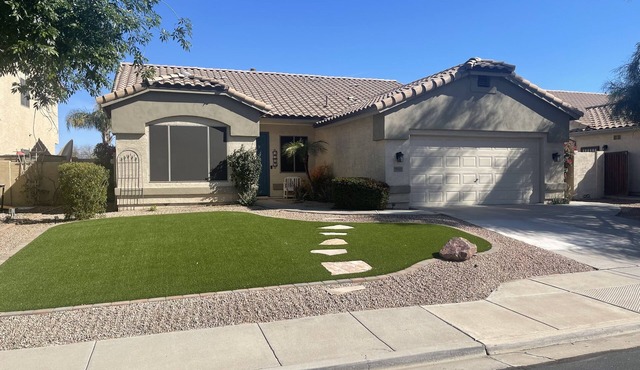 Four bedroom home on golf course.