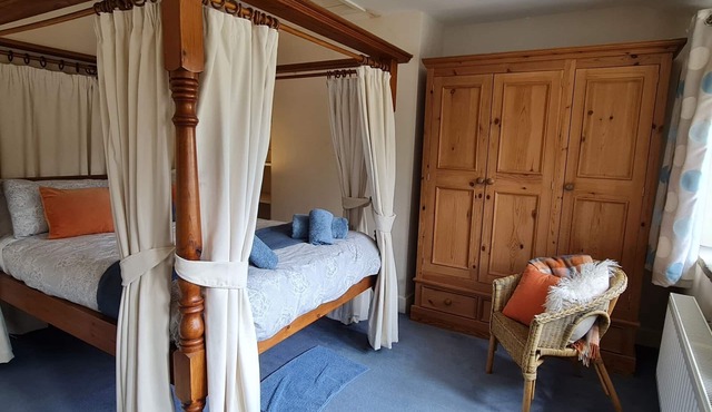 Four poster room , king size bed room with views
