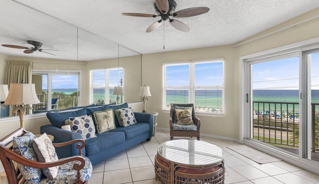 Fourth Floor Gulf Front Views, Endless Sunsets, Private Beach Access ~ Maravilla 2410