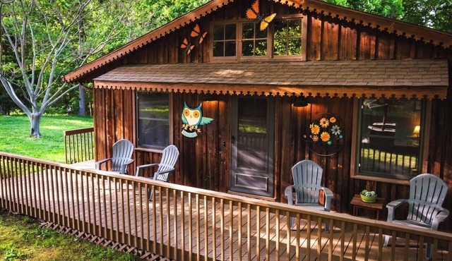 Fox Creek Cabin, Fox Creek Cabin | Cozy & Private Luxury Retreat on 30 Acres in Olney