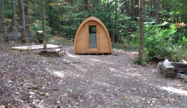 Fox's Den Camping Pod at Camp Earth Connection