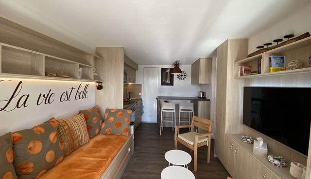 CAP ESTEREL T2 5* AIR CO, SEA VIEW, GROUND FLOOR, TERRACE, GARDEN & PARKING