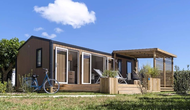 Camping Au Bocage du Lac* - Mobile home PREMIUM - 2 bedrooms - 2 bathrooms 4 people