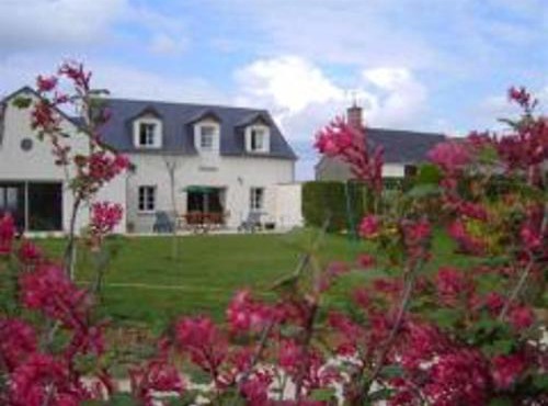 Maison avec piscine chauffée privée, animaux admis près des châteaux de la Loire - FR-1-491-413