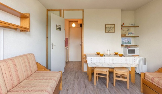 Cozy studio near slopes, valley view