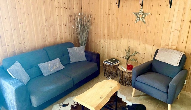 Semi-detached chalet, 3 rooms, 7 ppl, equipped kitchen, free parking, pet-friendly