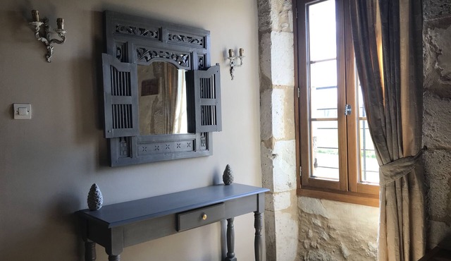 Beautiful pigeonnier tower gite in rural french setting with pool. Very peaceful