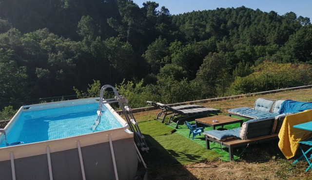 6-PERSON APARTMENT IN THE HEART OF THE CEVENNES