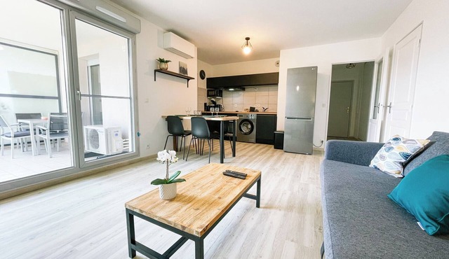 #FR | Terrace on Montbonnot🌺 - INOVALLÉE - T2