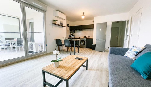 #FR Terrace on Montbonnot - INOVALLÉE - T2