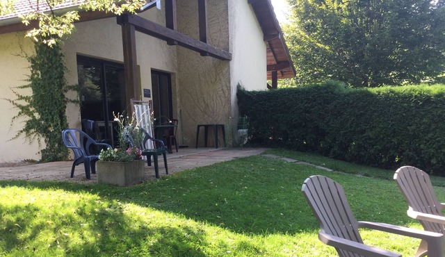 Franche Comté in Doubs Cottage in calm Lison river 1st category fishing