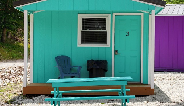 Franky and Louie's Turquoise Cabin 3