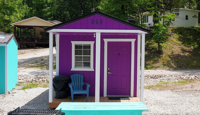 Franky and Louie's Purple Cabin 4