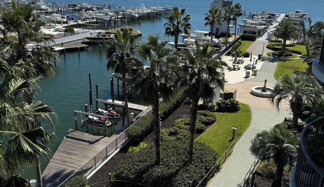 Free boat slip w/Luxury 2 BR/Water front, on Terry Cove Condo