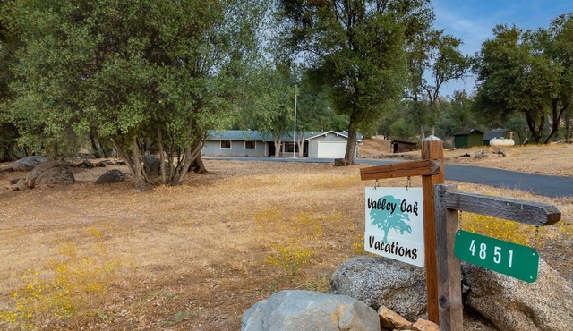 FREE EV chargernVisit Yosemite stay at Valley Oak Vacations.