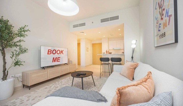 Free housekeeping visits during your stay - StayShort - Luxury 1BR in Dubai Creek Harbour Stunning Views Sleeps 4