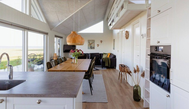 Fresh air on open terrace with view