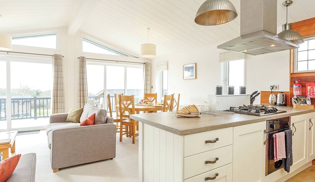 Fresh and contemporary styled lodge.